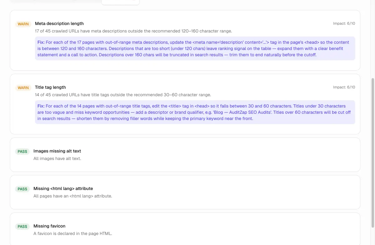 AuditZap screenshot 3