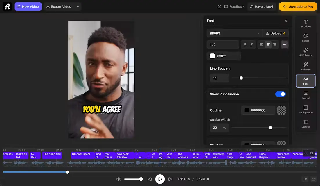 AutoSubtitles screenshot 2