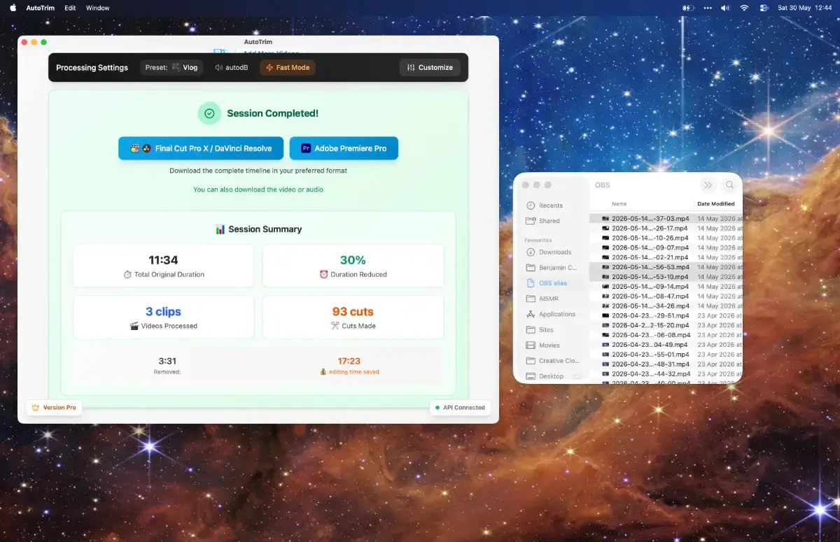 AutoTrim by Benjamin Code screenshot 4