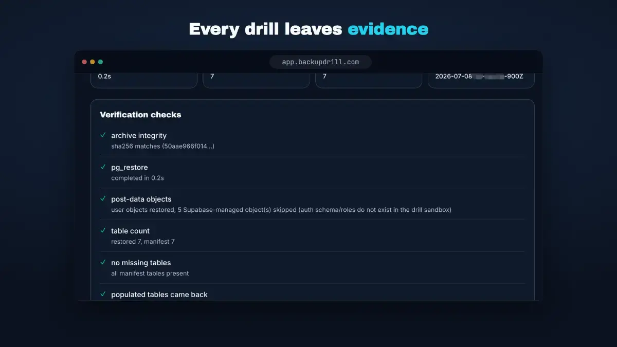 BackupDrill screenshot 4