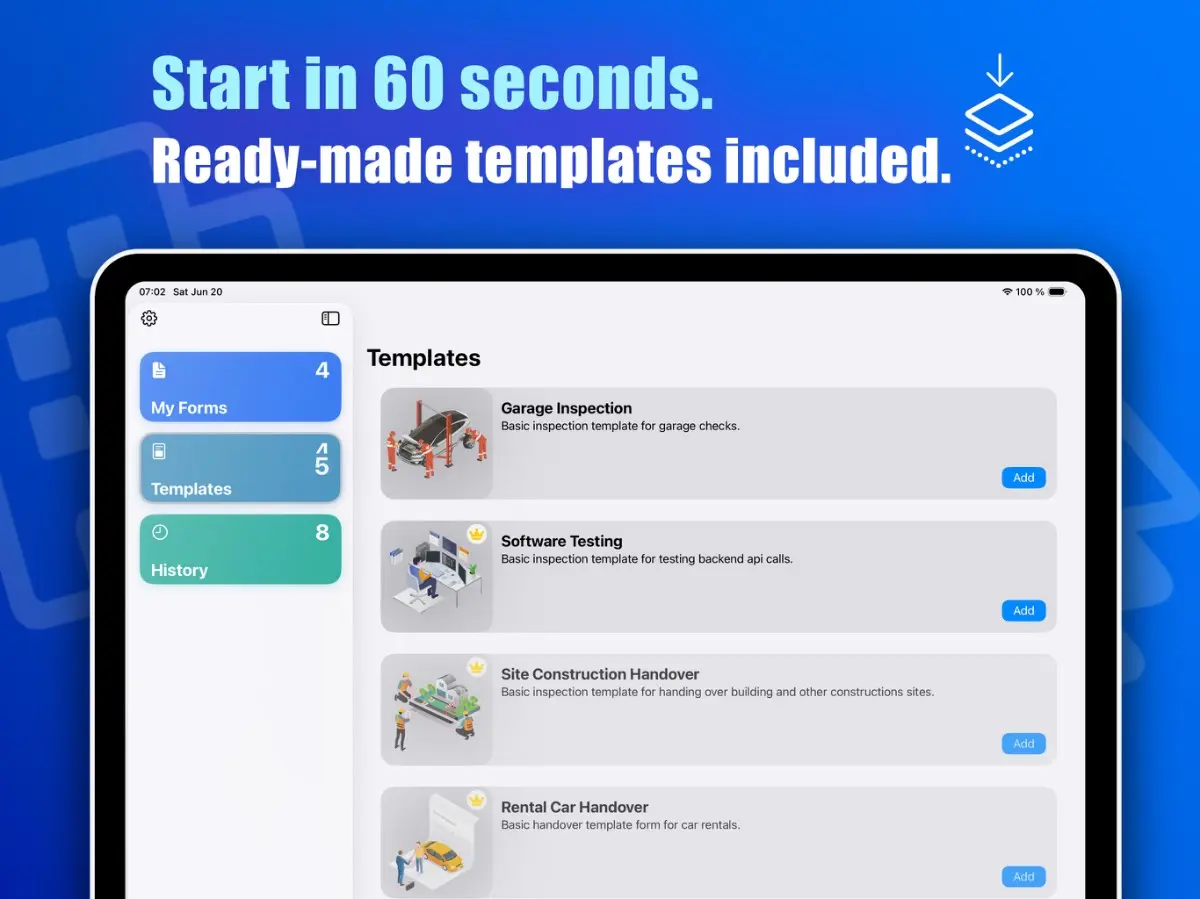 Blue Checkbox screenshot 4