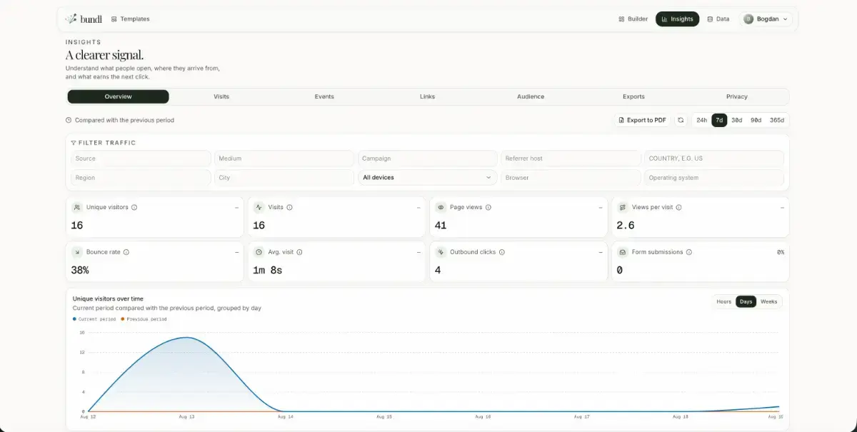 bundl.link screenshot 3