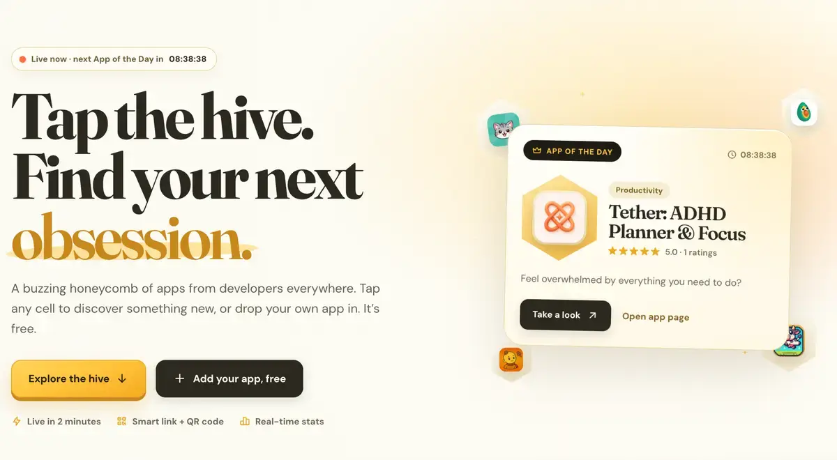 Bzzly - The App Hive screenshot 2
