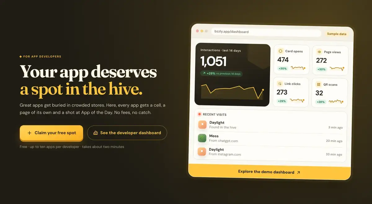 Bzzly - The App Hive screenshot 4