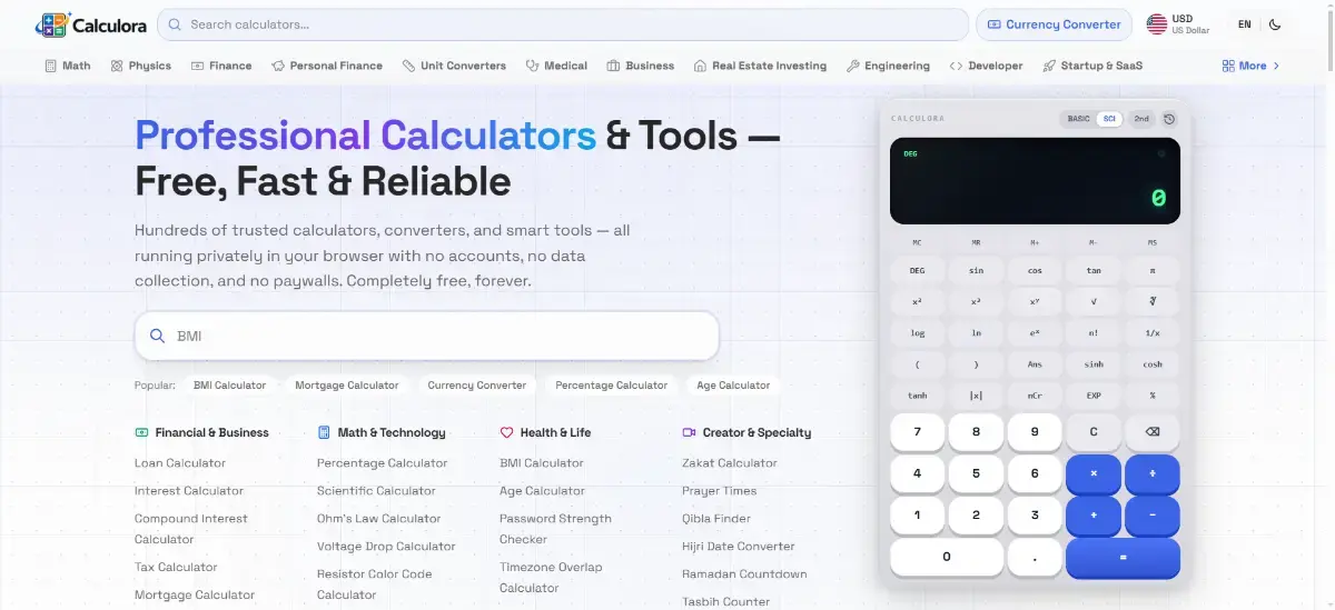 Calculora screenshot 1