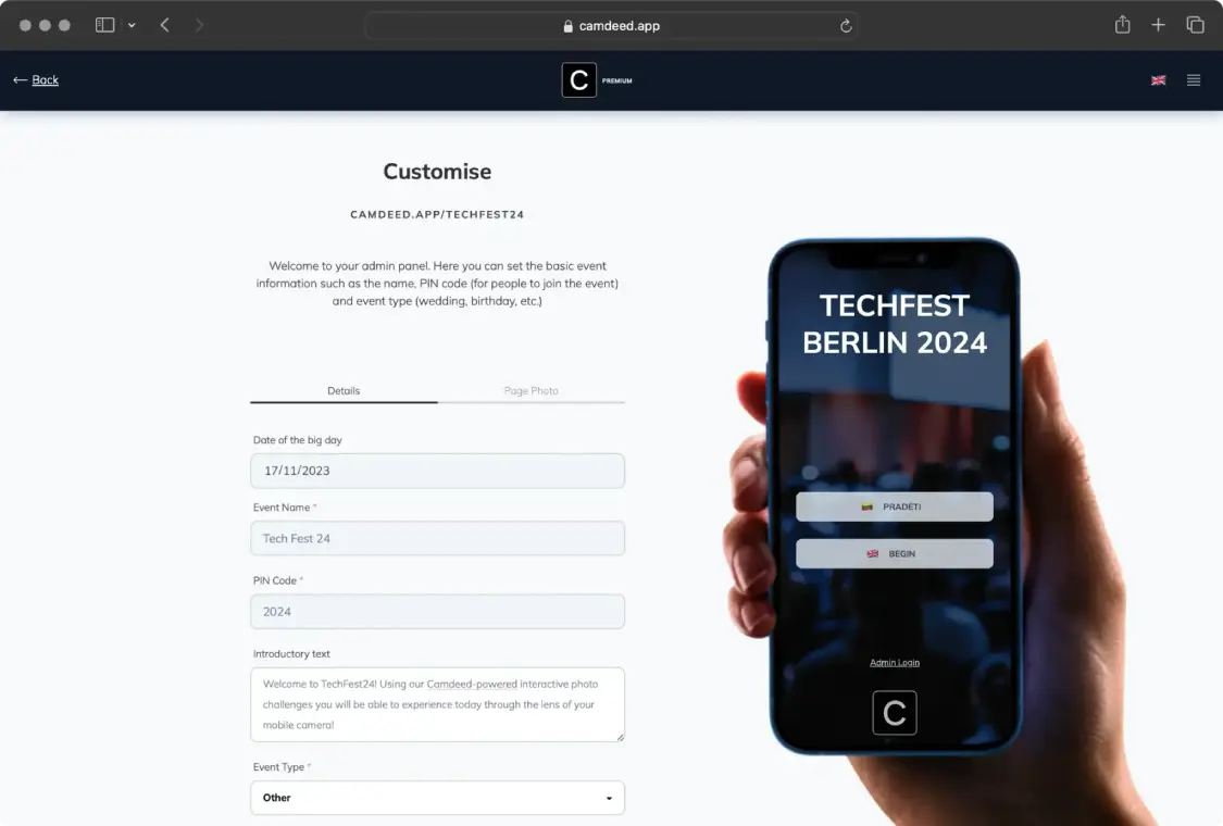 Camdeed screenshot 4