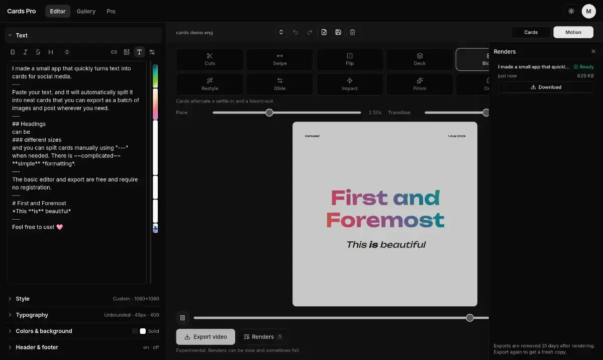 Cards screenshot 4