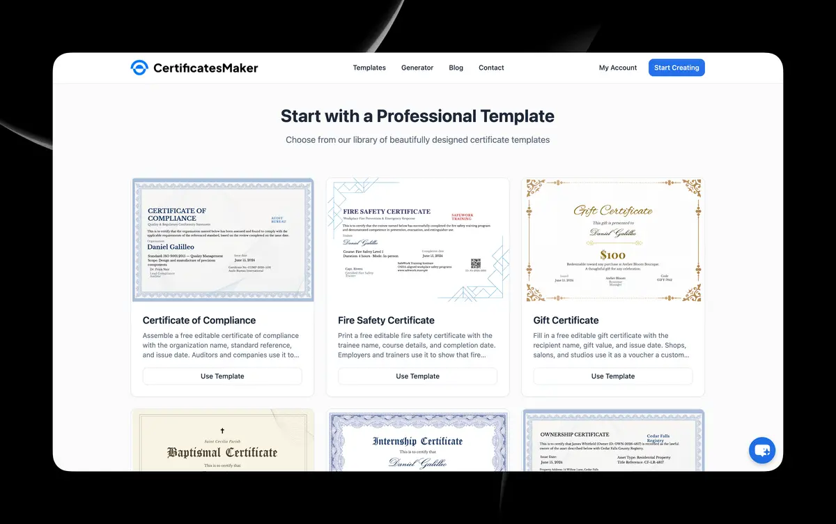CertificatesMaker screenshot 3