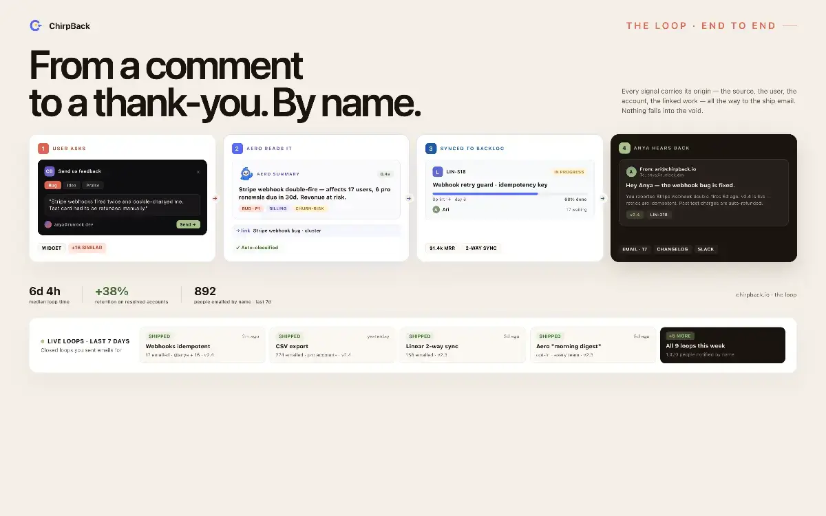 ChirpBack screenshot 4