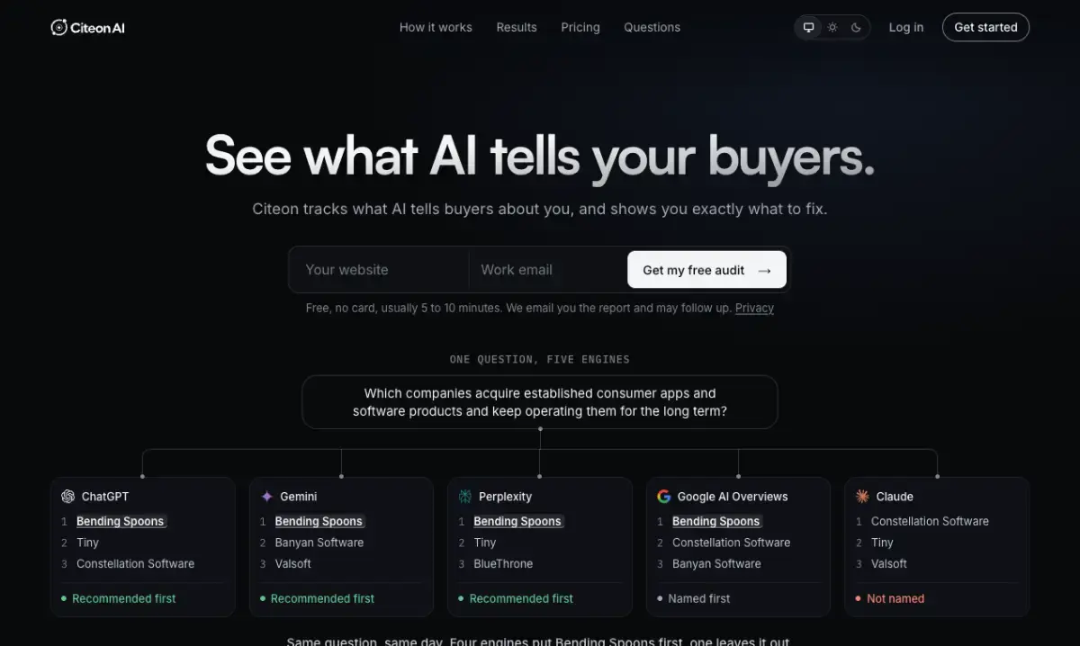 Citeon AI screenshot 2