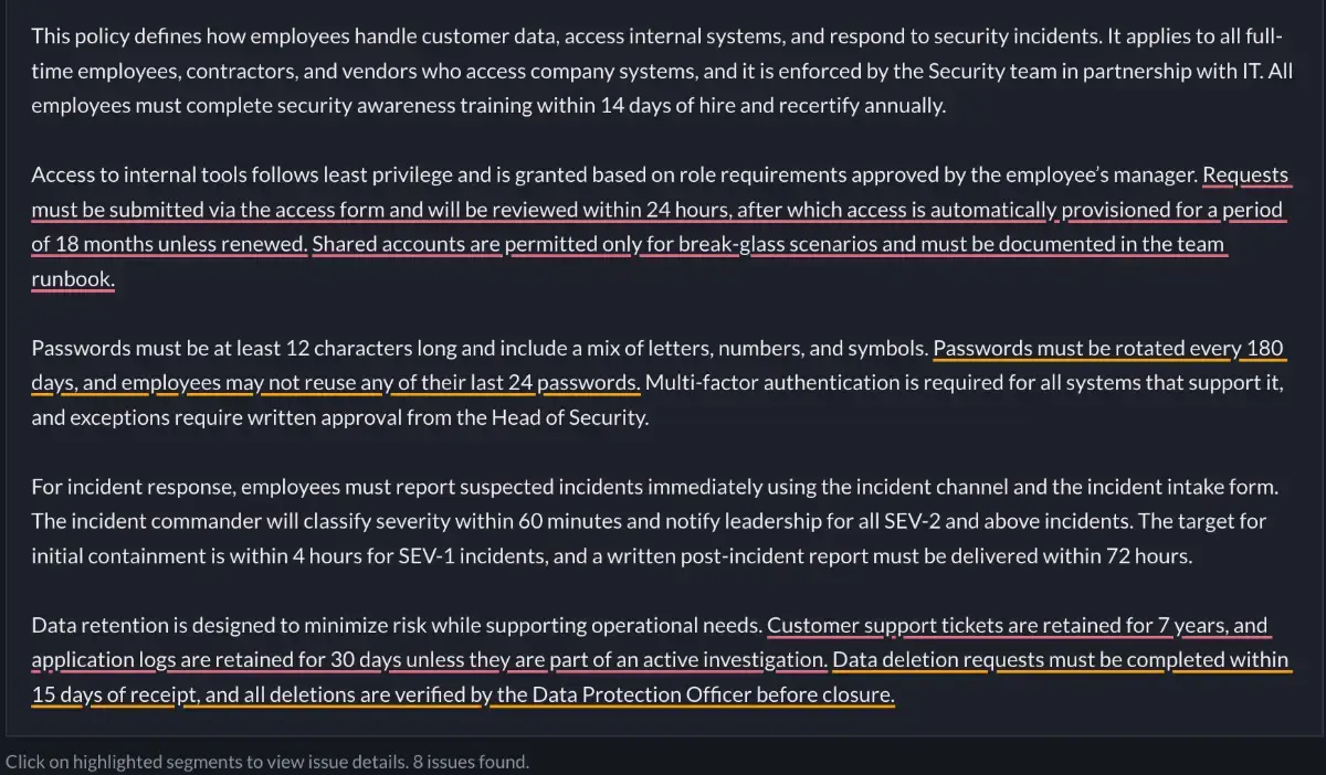 Clarity screenshot 1