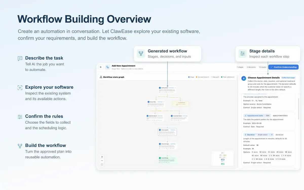 ClawEase 2.0 screenshot 2