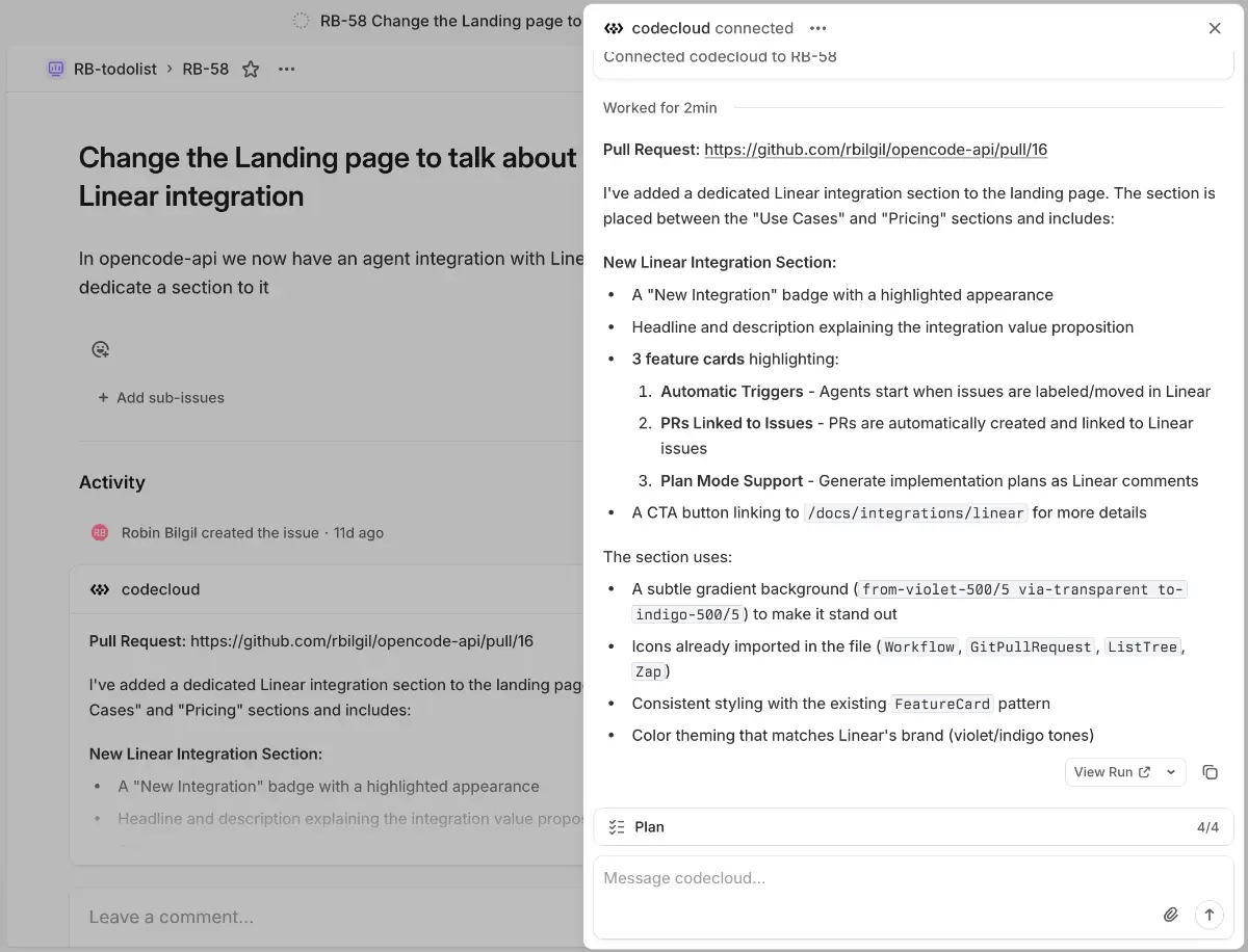 Codecloud screenshot 3