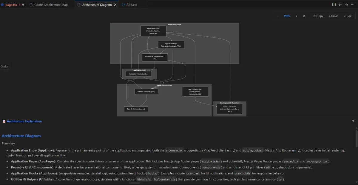 Codur screenshot 2