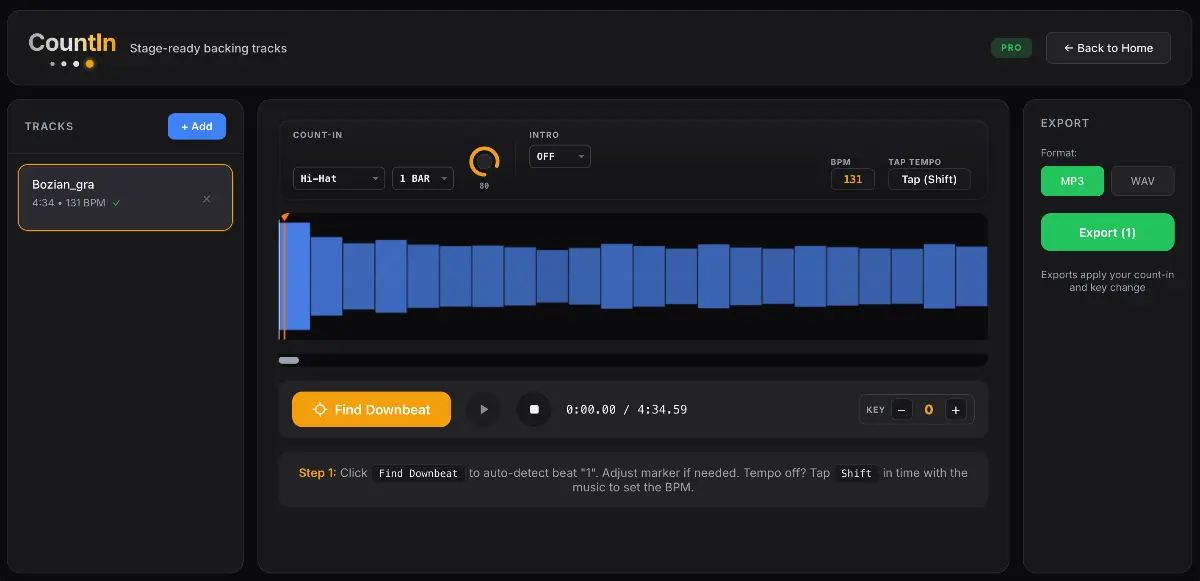 CountIn screenshot 3
