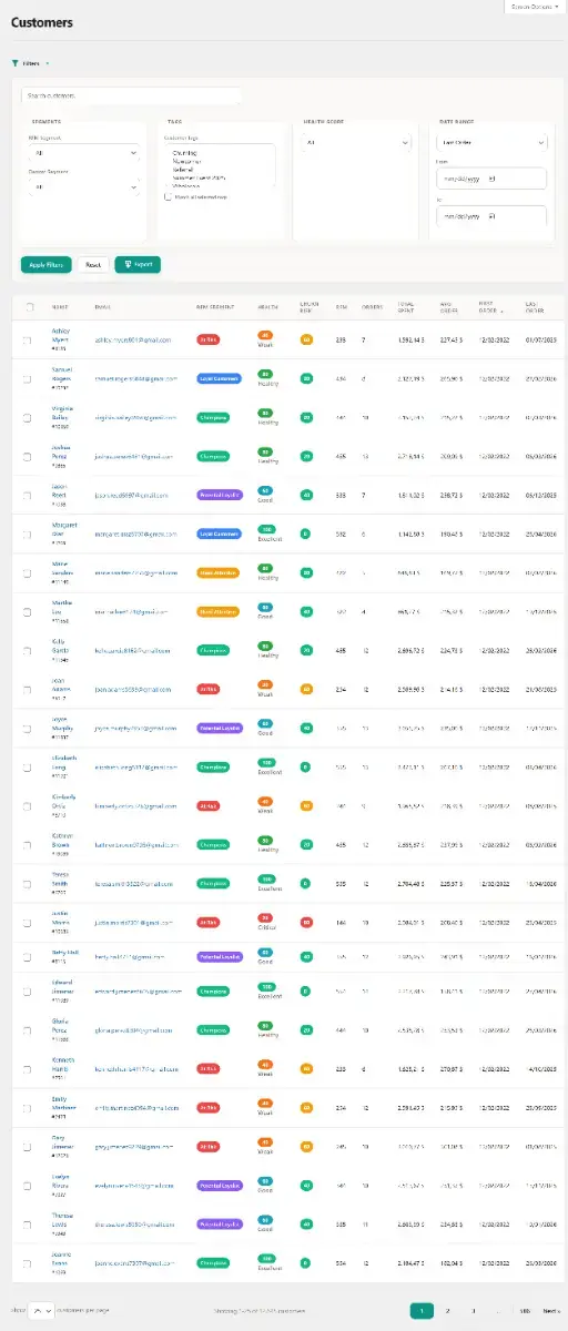 CRMlytics screenshot 2