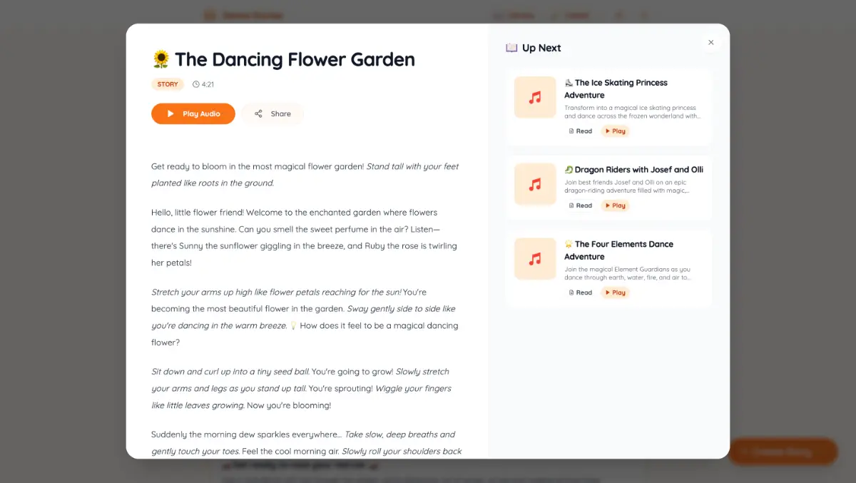 Dance Stories For Kids screenshot 3