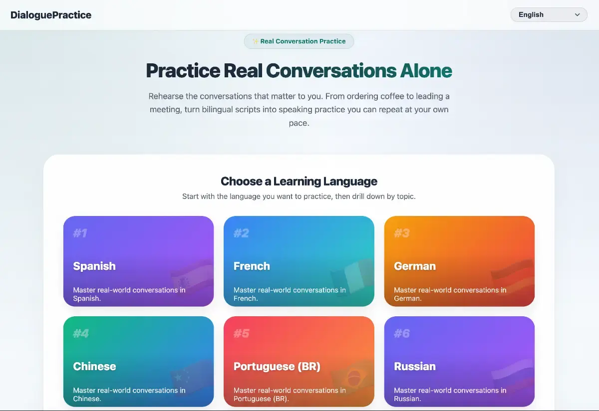 DialoguePractice screenshot 2