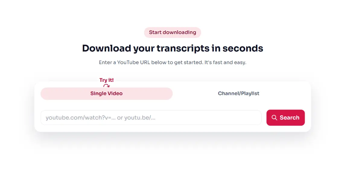 Download Youtube Transcripts screenshot 2