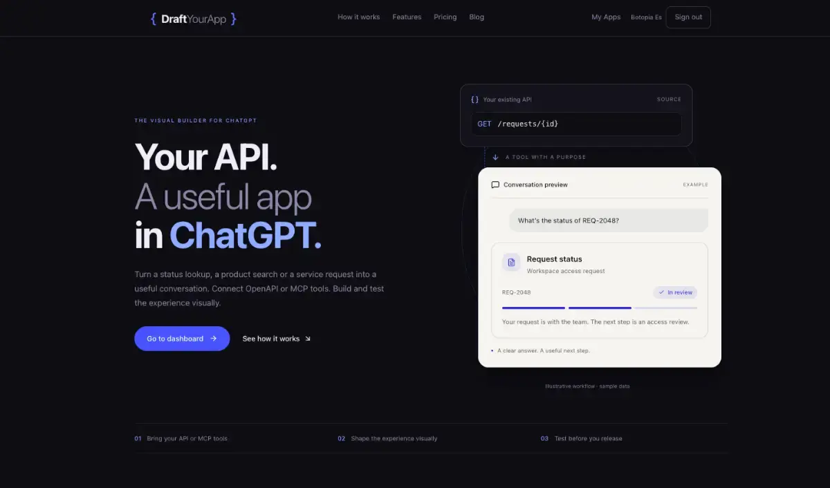 DraftYourApp screenshot 1