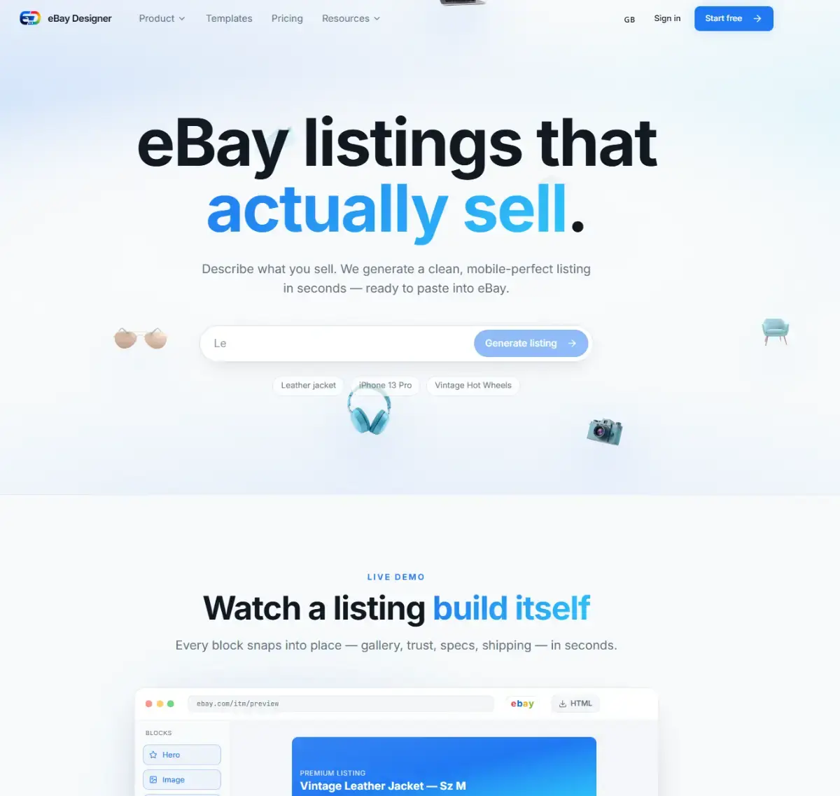 Ebay Designer screenshot 2