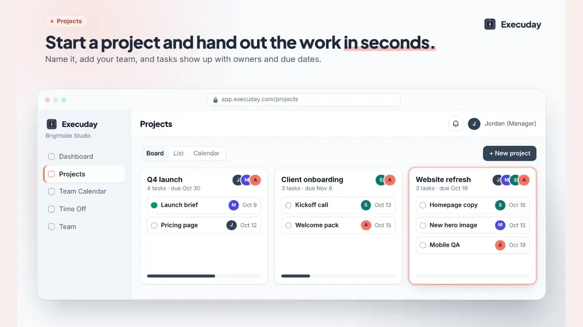 Execuday screenshot 3
