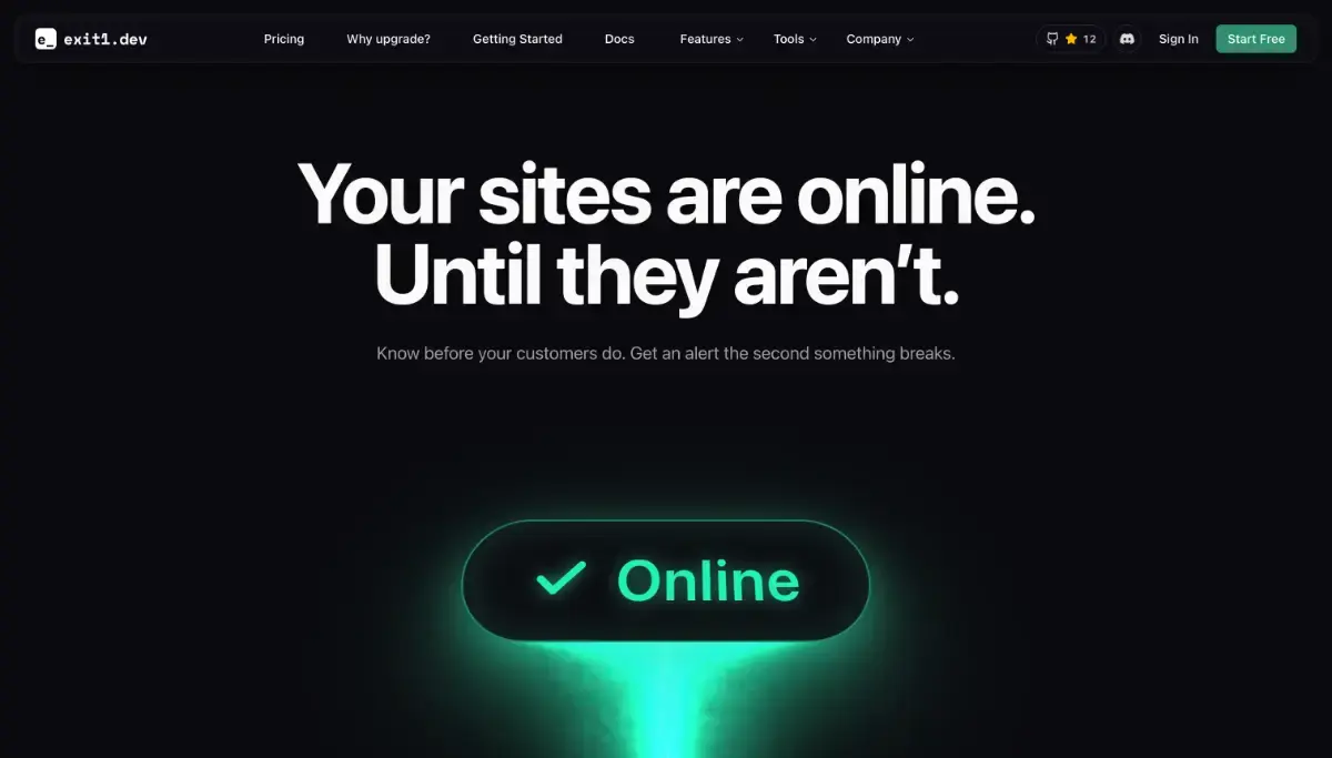 exit1dev screenshot 1