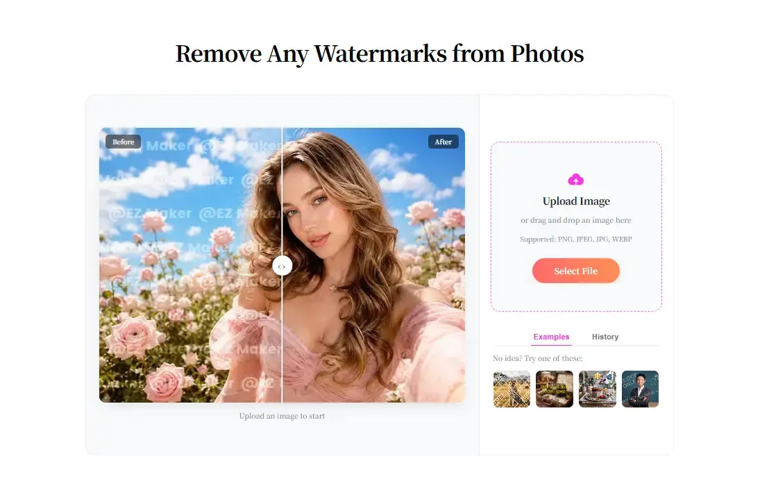 AI Watermark Remover - EzMaker screenshot 2