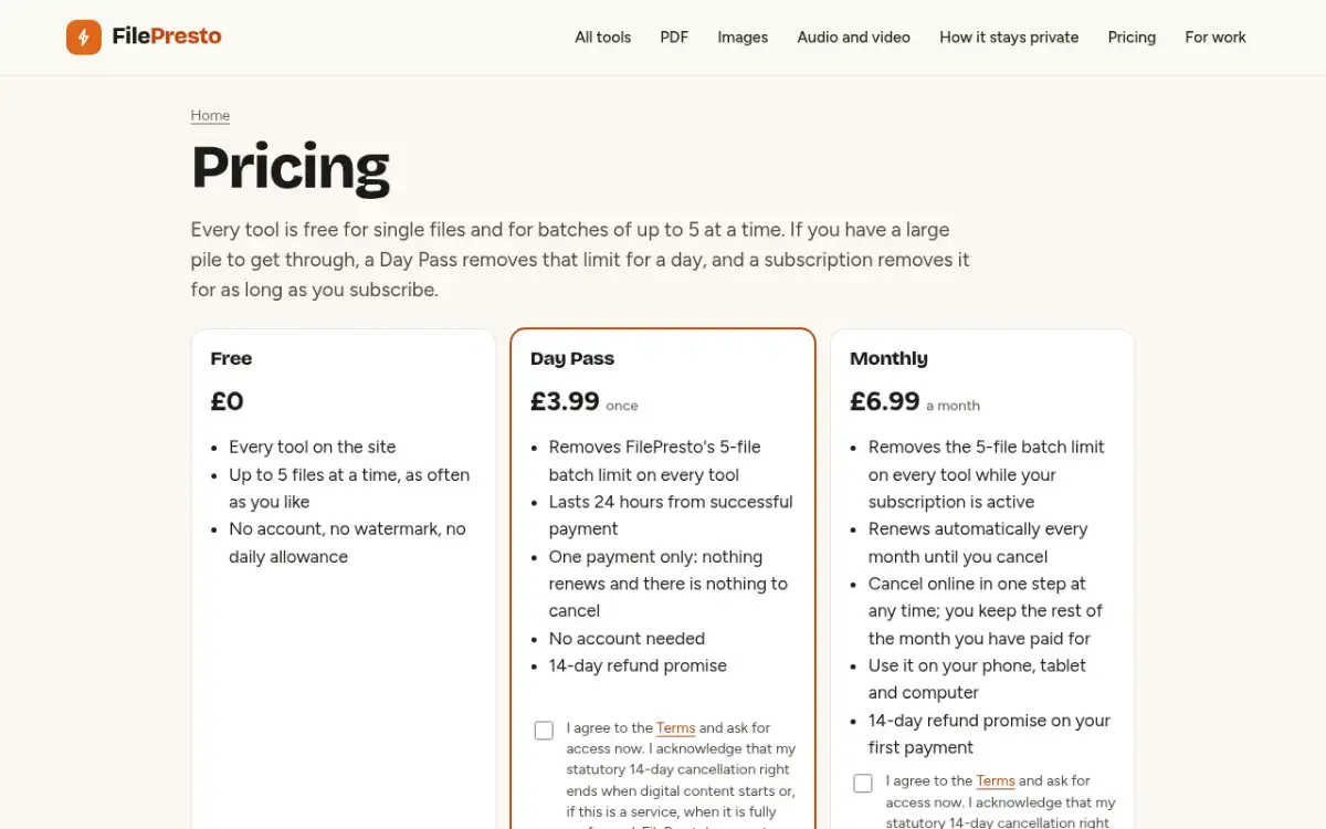 FilePresto screenshot 3