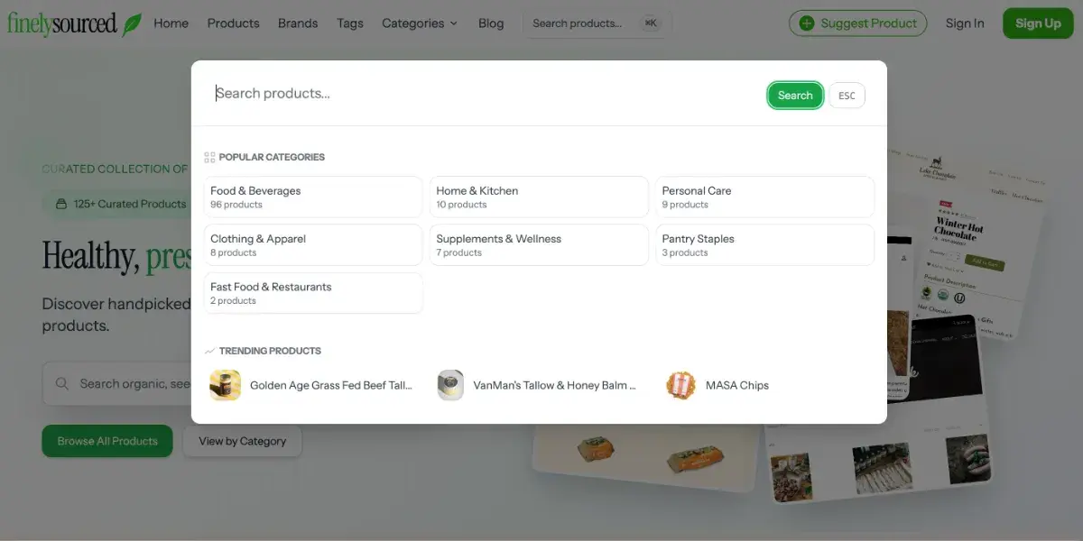 FinelySourced screenshot 3