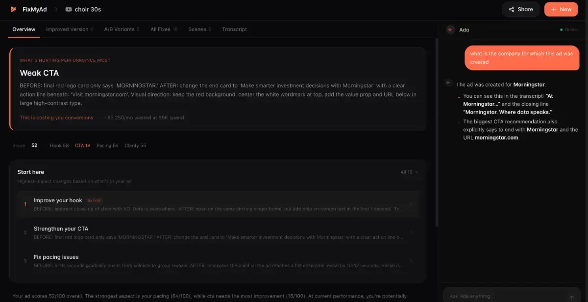 FixMyAd screenshot 3