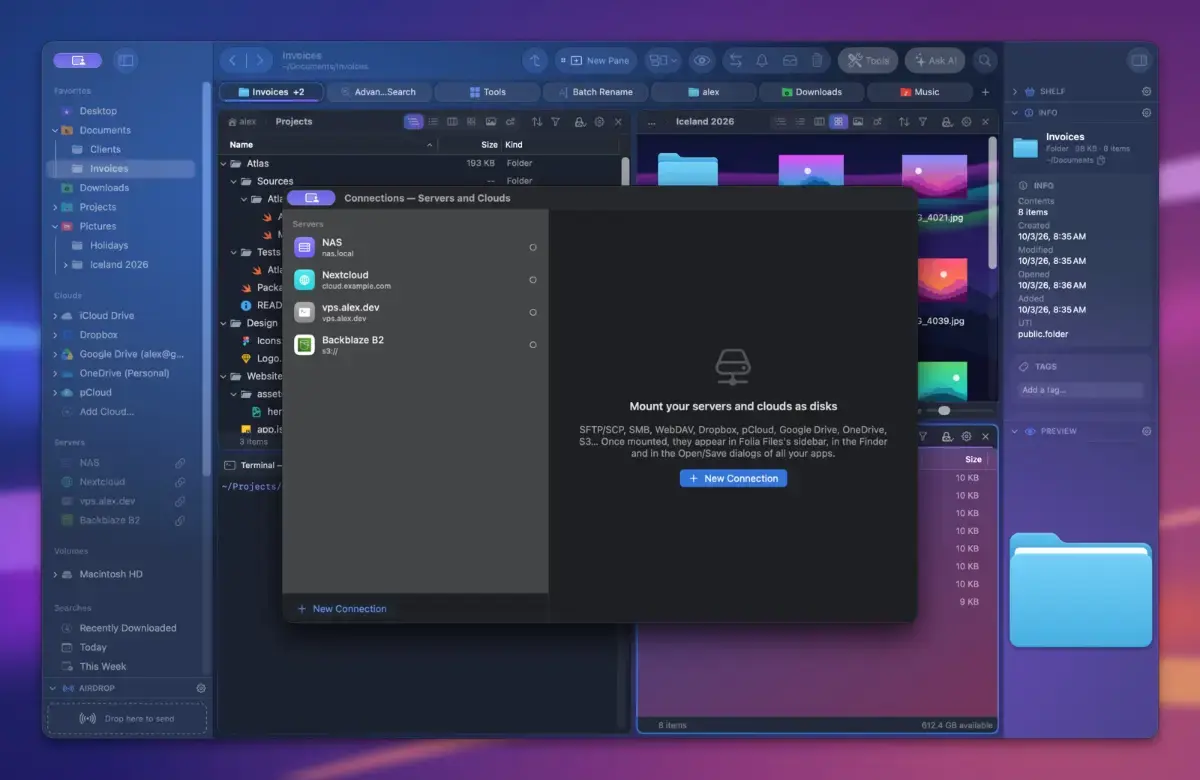 Folia Files screenshot 4