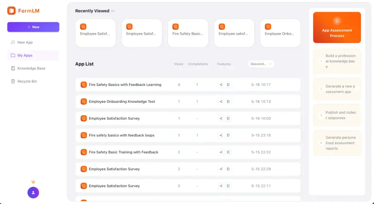 FormLM screenshot 2
