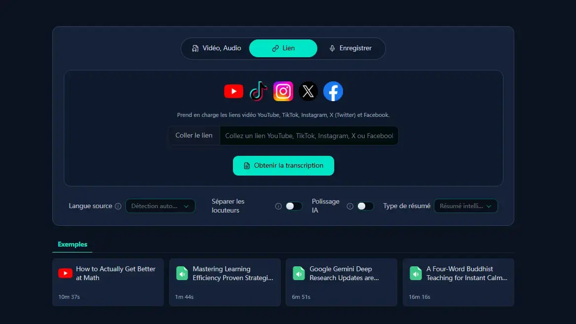 Free AI Transcriber DeVoice screenshot 1