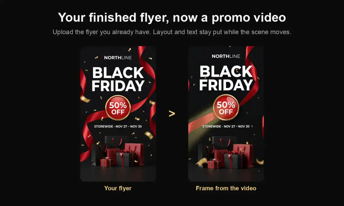 FreyaVideo Flyer to Video screenshot 1