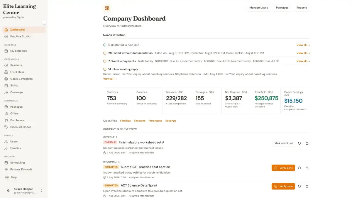 Gigpie screenshot 2