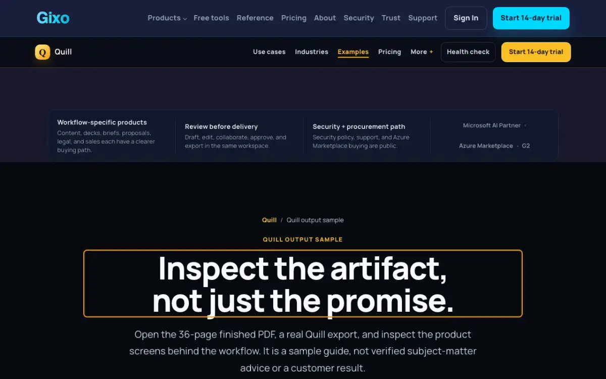 Gixo Quill screenshot 3