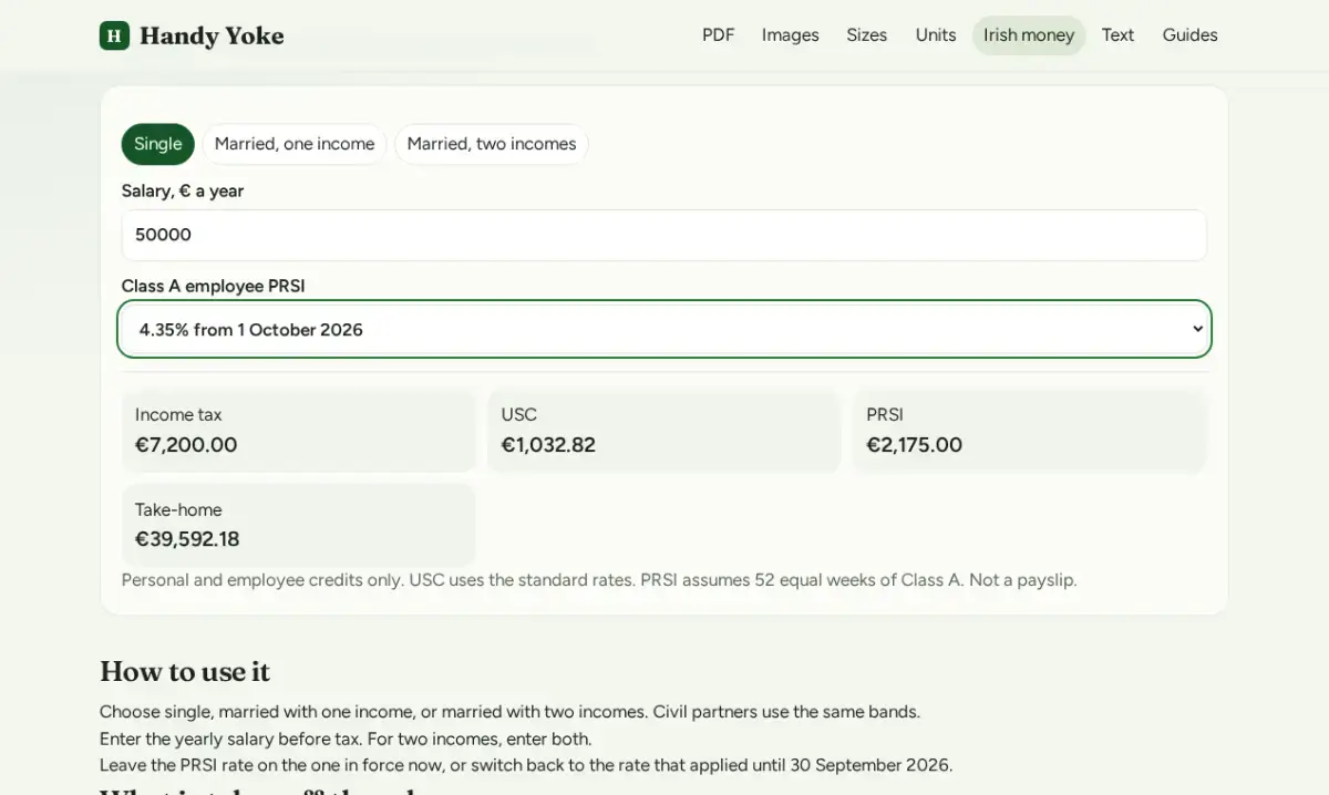 Handy Yoke screenshot 2