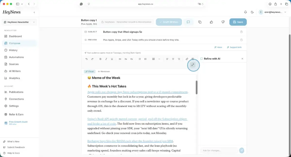 HeyNews screenshot 4