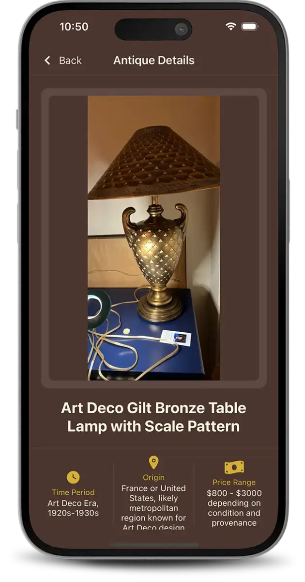 Histora - Antique Identifier screenshot 2