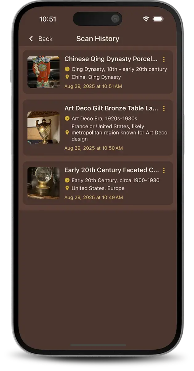 Histora - Antique Identifier screenshot 3