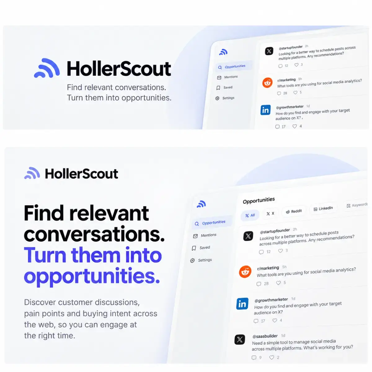 HollerScout screenshot 2