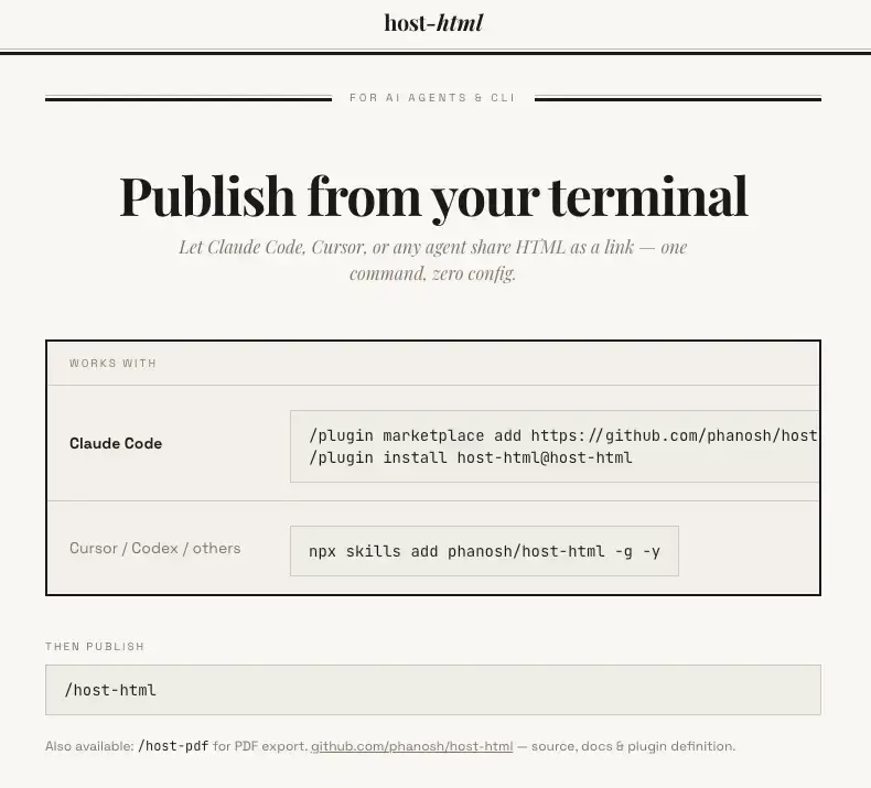 host-html screenshot 3