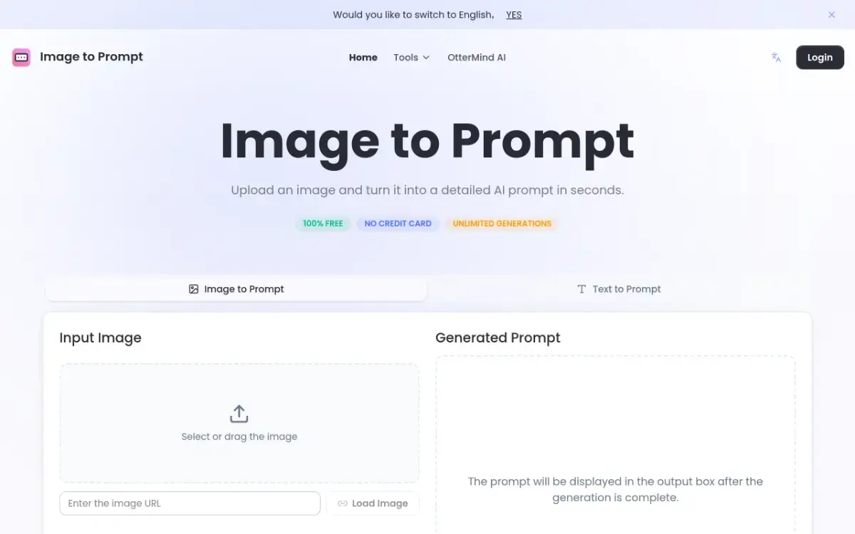 Image to Prompt screenshot 2
