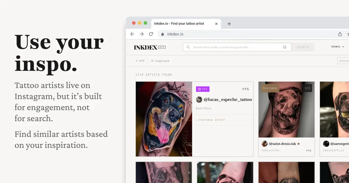 Inkdex screenshot 2