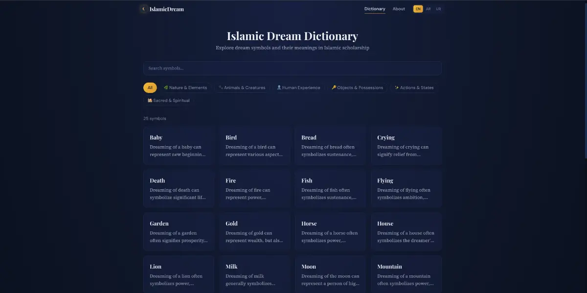 Islamic Dream screenshot 2