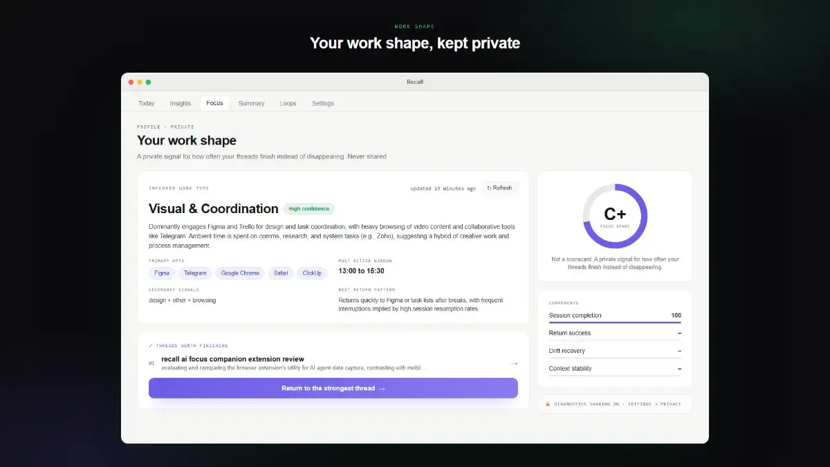 Join Recall screenshot 4