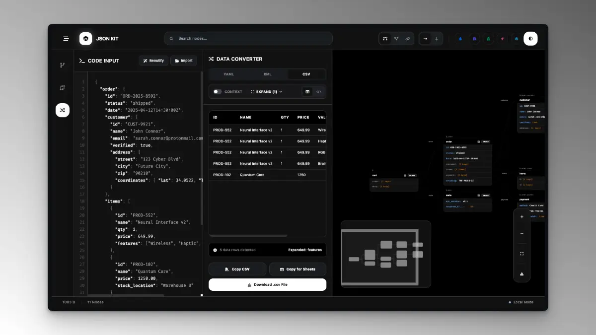 JSON Kit screenshot 3