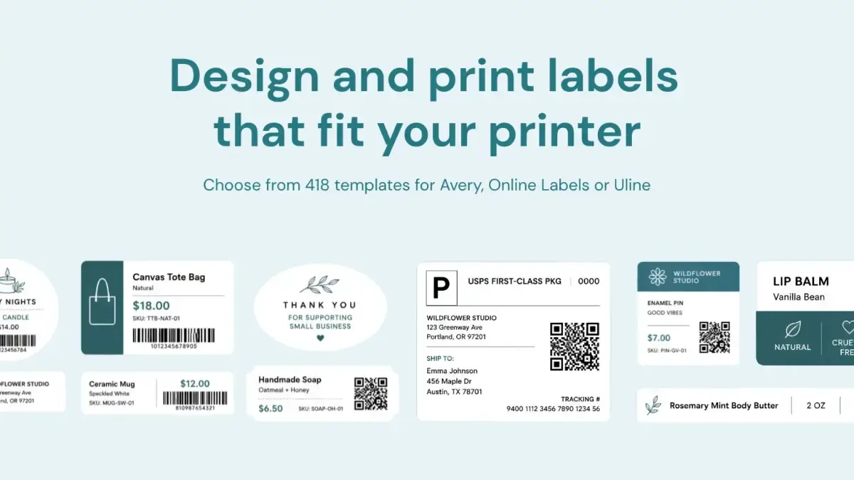 Label Wizard screenshot 1