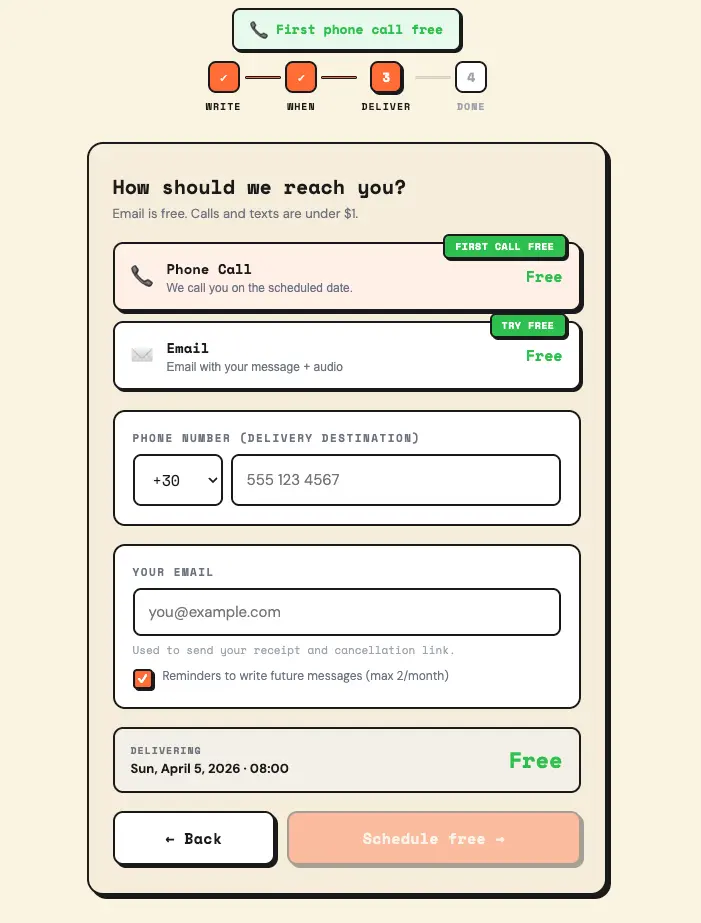 laterr.app screenshot 2